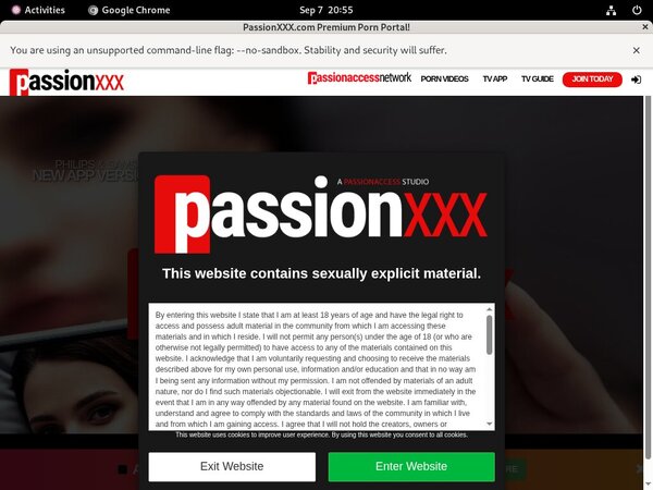 Password For Passionxxx.com