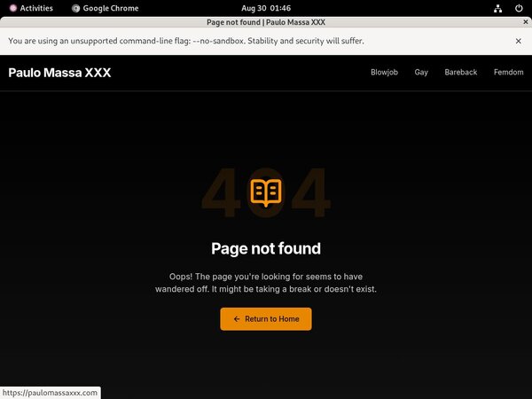 Paulo Massa XXX Without Joining