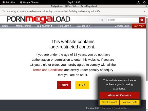Pornmegaload Username