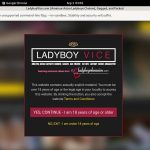 Premium Ladyboy Vice Accounts