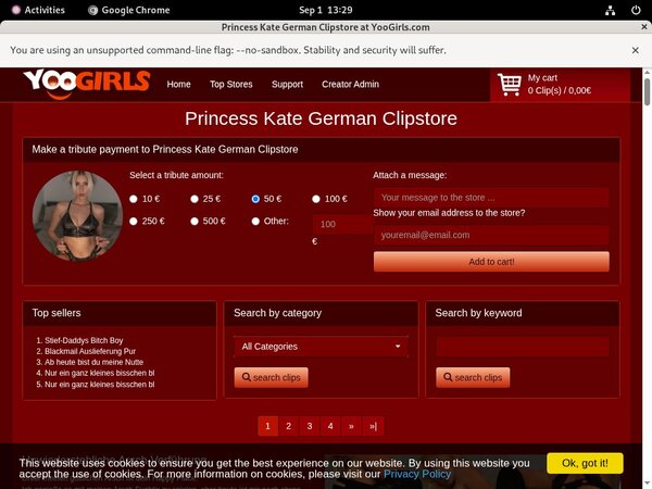 Princess Kate German Video Download