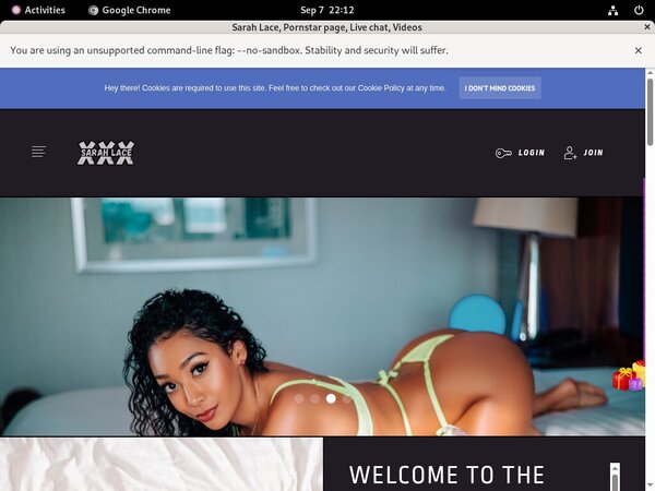 Sarahlace.xxx Free Trial 2018