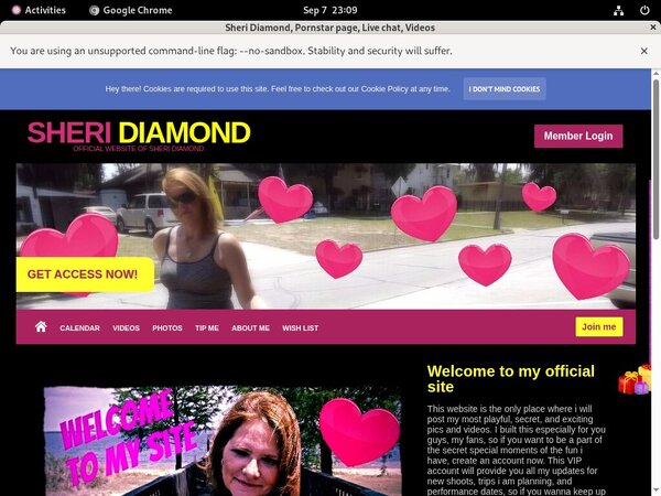 Sheri Diamond With Master Card