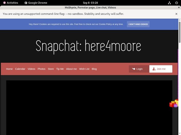 Shynie.modelcentro.com Webcams