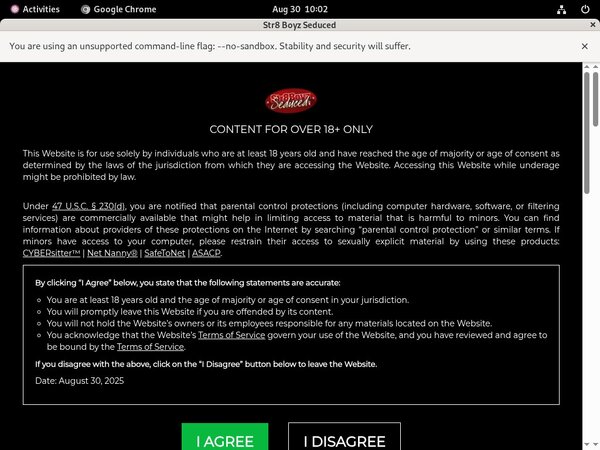 Str8 Boyz Seduced Login Codes