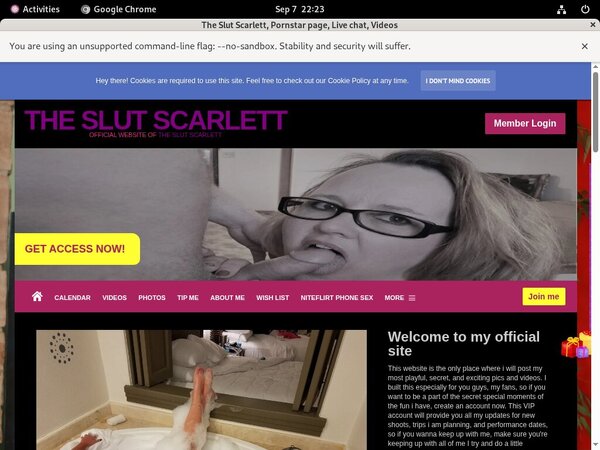 TheSlutScarlett Free Trial Tour