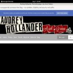 Theaudreyhollander.com Discounted Membership
