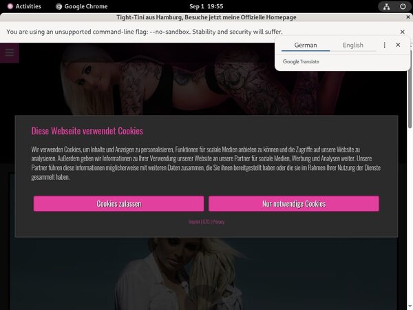 TightTini.com Register Free