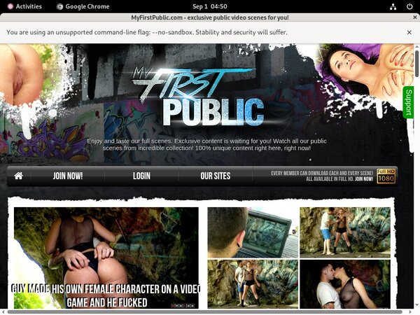 Try My First Public For Free