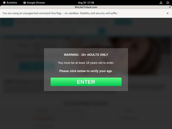 Weliketosuck.com Pago