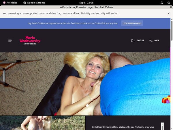 Wifemariexxx Save 50% On 30Day Pass