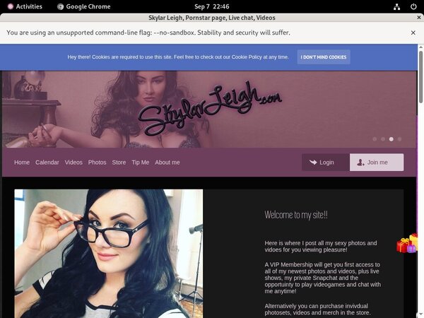 Working Skylar Leigh Account