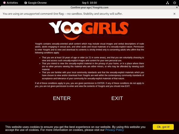 Yoogirls.com Login Password