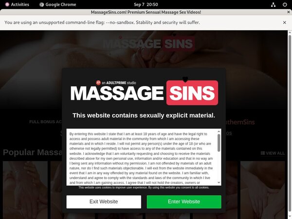 Discounts Massage Sins