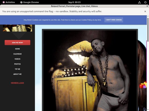 Ferrari Roland Sign Up