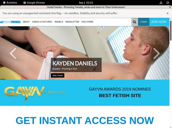 Undietwinks.com Foot Fetish