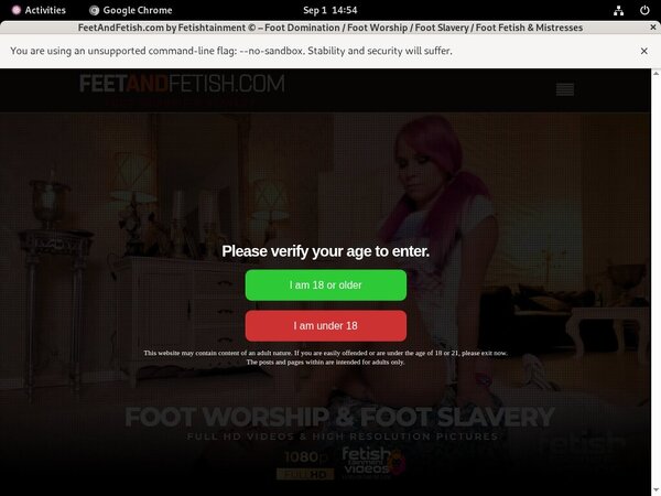 Free Account To Feet And Fetish
