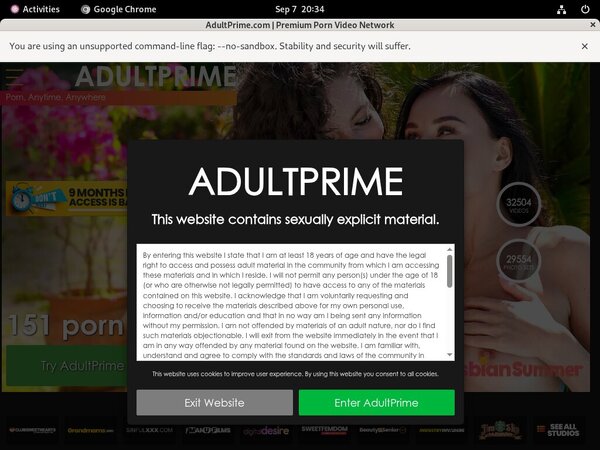 Adult Prime Porn Accounts