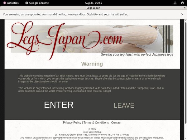 Legs Japan Account Logins