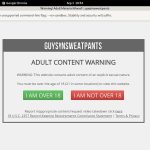 Guys In Sweatpants Account Forum